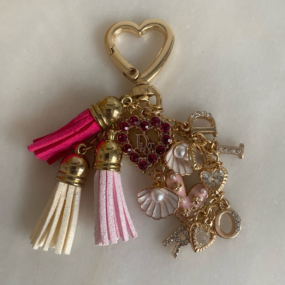 Unbranded Dior Handmade Upcycled Repurposed Bag Charm